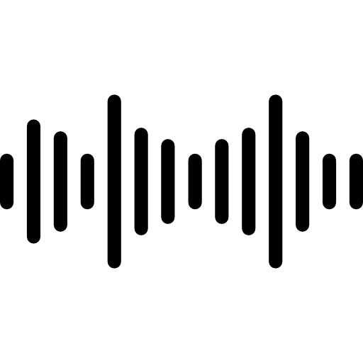Soundwave graphic representing music and mental health connection